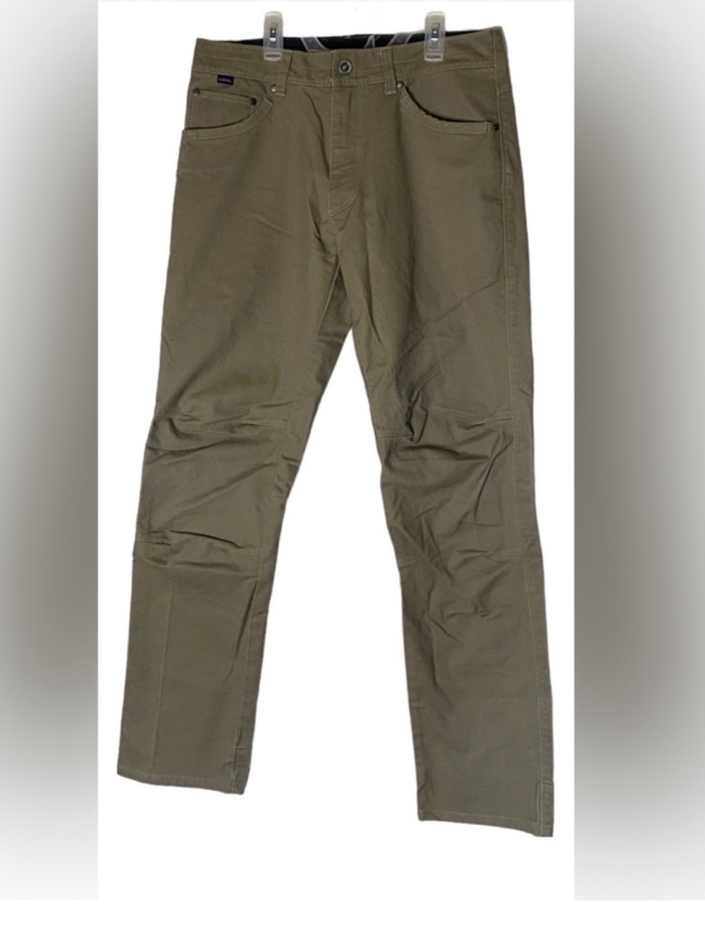 NWOT KUHL RYDR PANTS IN DARK KHAKI 36x30 BORN IN THE MOUNTAINS 36x30